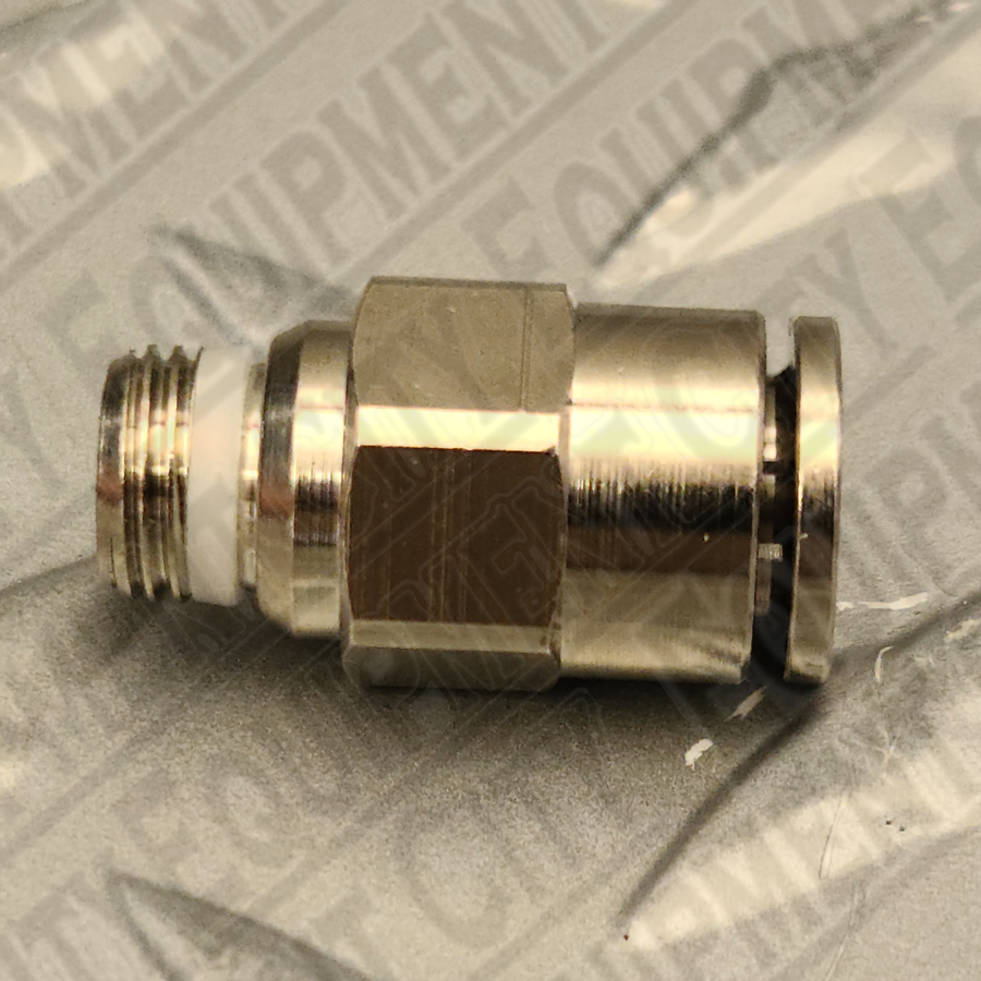 Corghi 3-00464 8mm x 1/8 Straight Push Fitting Connector 